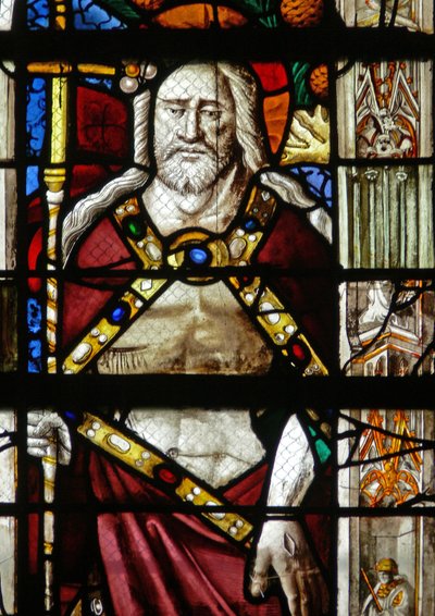 Window depicting Christ of the Resurrection by French School