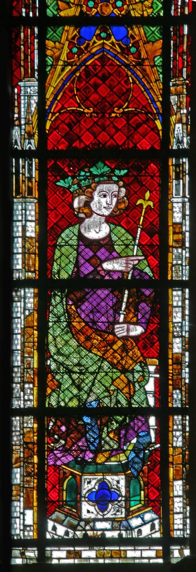 Window w212 depicting Solomon by French School