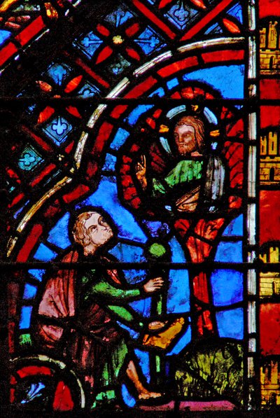 Moses and the Burning Bush by French School