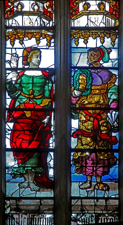 Tiburtine Sibyl (Window W323) by French School
