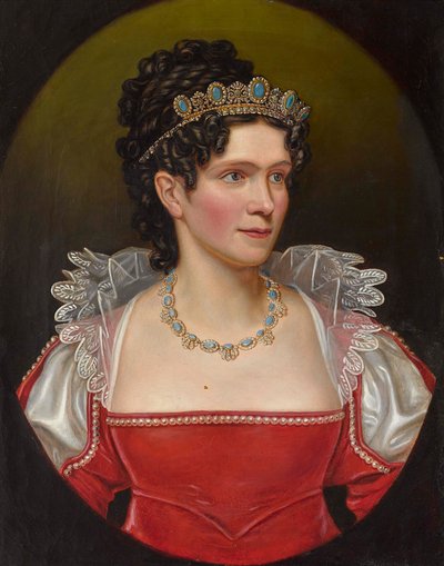 Caroline of Baden, Queen of Bavaria by Friedrich Dürck