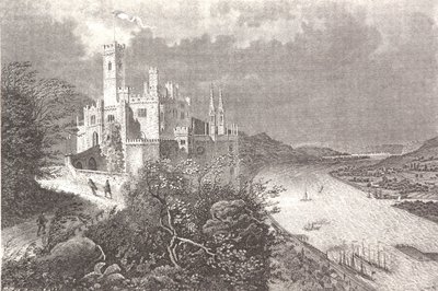 Stolzenfels Castle by Friedrich Foltz