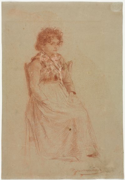 Peasant Woman by Friedrich Gauermann