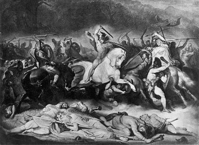 Battle in the Teutoburg Forest by Friedrich Gunkel