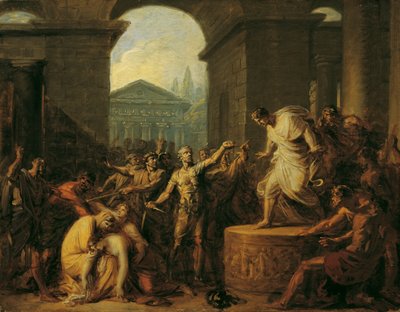 The Death of Virginia by Friedrich Heinrich Fuger