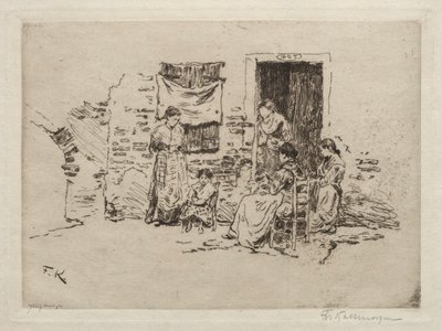 Chioggia by Friedrich Kallmorgan
