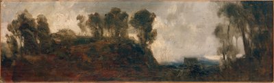 Evening Mood (Vaux de Cernay) by Friedrich Karl Hausmann
