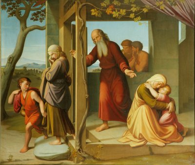 The Banishment of Hagar by Friedrich Overbeck