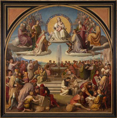 The Triumph Of Religion In The Arts by Friedrich Overbeck