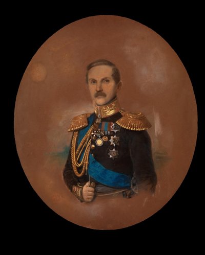 Portrait of Count Pyotr Kleinmichel 1793-1869 by Friedrich Randel