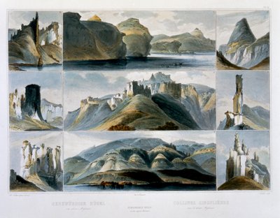 Remarkable Hills on the Upper Missouri by Friedrich Salathé