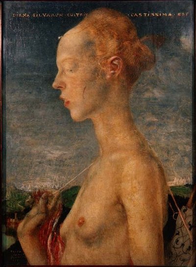 Diana the Huntress by Friedrich Stahl