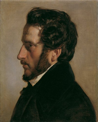 The Painter Friedrich Gauermann by Friedrich von Amerling