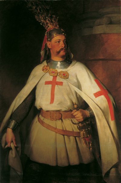 Archduke Leopold as a Crusader by Friedrich von Amerling