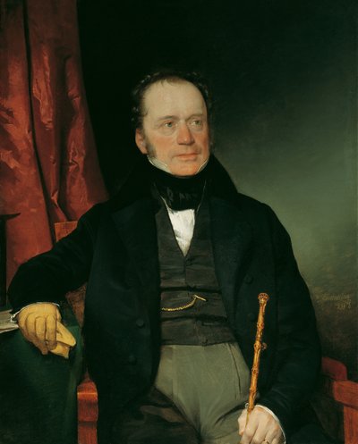 Count Breda (?) by Friedrich von Amerling