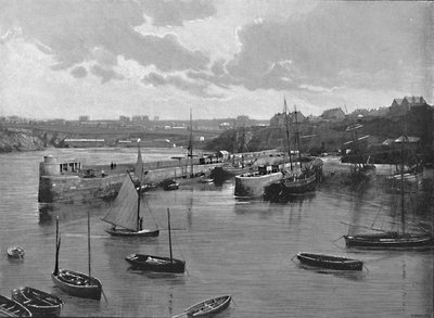 Newquay Harbour by Frith and Co