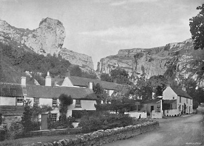 The Lion Cliff, Cheddar, c1896 by Frith and Co