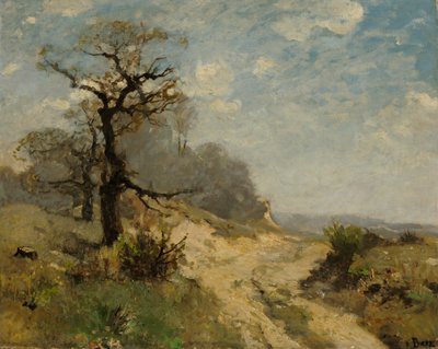 Landscape with Path by Fritz Baer