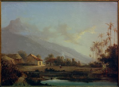 Tropical Landscape by Fritz Melbye