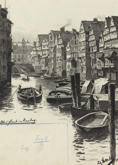 Altes Fleet by Fritz Stoltenberg