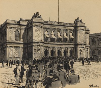 Stock Exchange Time by Fritz Stoltenberg