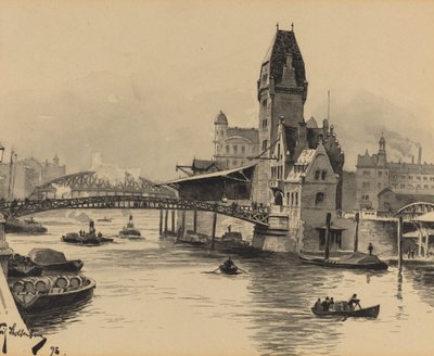 Zollkanal by Fritz Stoltenberg