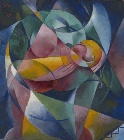 Mother and Child by Fritz Stuckenberg