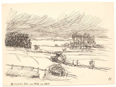 And Winter Became So Cold So Cold by Fritz Syberg