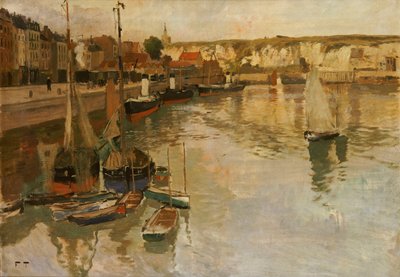 Dieppe by Frits Thaulow