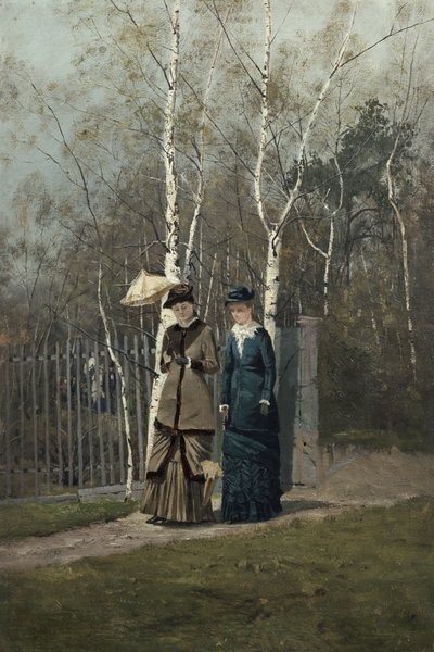 From Homansbyen by Fritz Thaulow