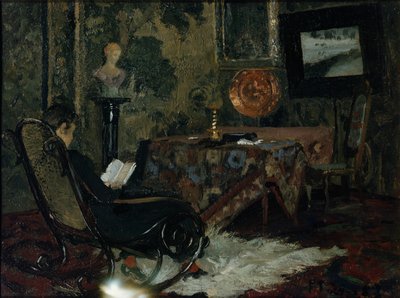 Interior, Grini by Fritz Thaulow