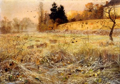 The Hoar Frost by Frits Thaulow