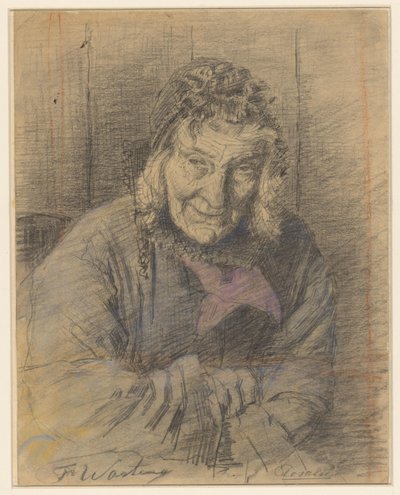 Portrait of Rosalie by Froukje Wartena