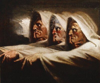The Weird Sisters The Three Witches, ca 1782 by Füssli