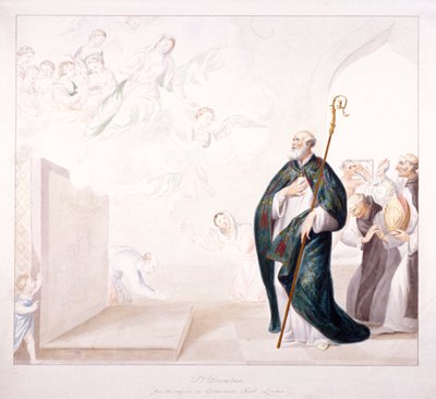 St Dunstan, c1750 by GP Harding