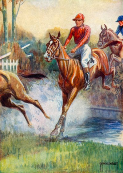 Illustration for Black Beauty by G.P. Micklewright