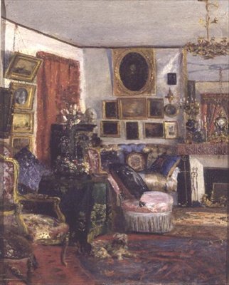 Interior Scene by G. A. Launay