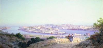 The Infantry Camp at Lazaretto, Malta by G. Gianni