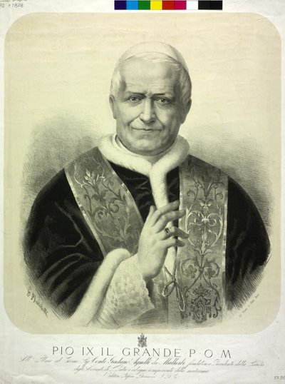 Pope Pius IX by G. Marchetti