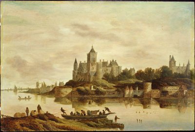 View of Het Valckhof, Nijmegen by G. W. Berckhout