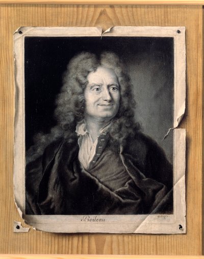 Portrait of Nicolas Boileau by Gabriel Gresly