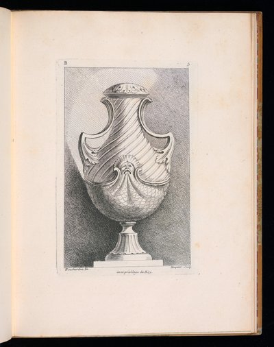 Second Book of Vases by Gabriel Huquier