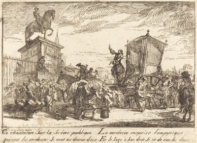 The Charlatan by Gabriel Jacques de Saint Aubin