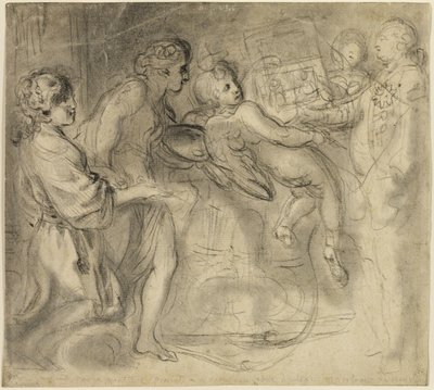 The Genius of Painting by Gabriel Jacques de Saint Aubin