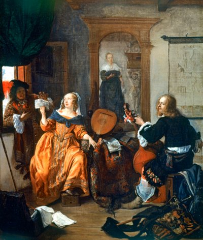 A Musical Party by Gabriel Metsu