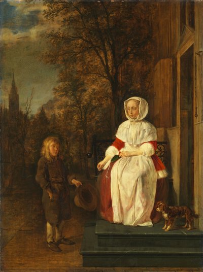 The Alms by Gabriel Metsu