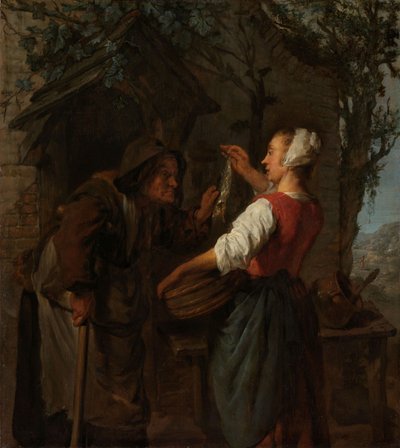 The Herring-Seller by Gabriel Metsu
