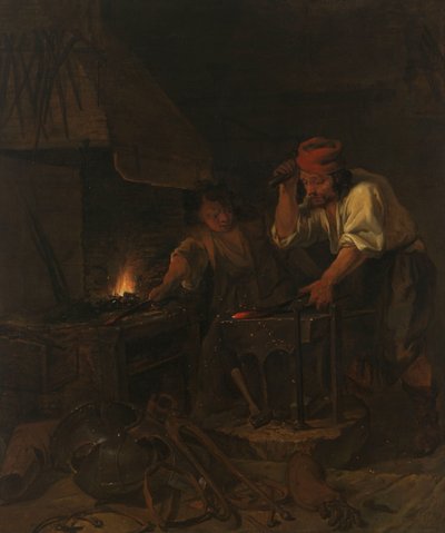 The Weaponsmith by Gabriel Metsu