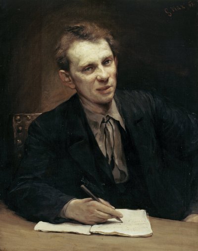 The Court Actor Alois Wohlmuth by Gabriel von Max
