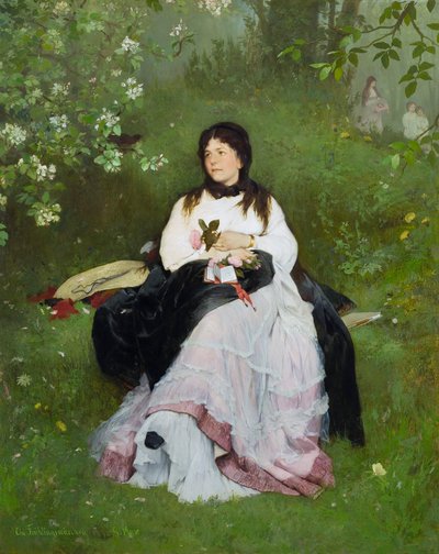 A Spring Tale by Gabriel von Max